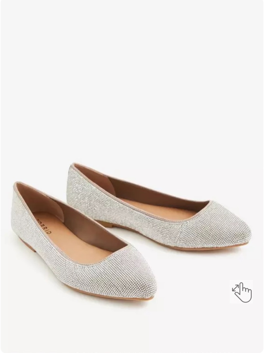 Torrid Rhinestone Flats